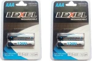 Lexel High Power Long Life AAA 1500 mAh 1.2v Battery - Lexel : Flipkart.com