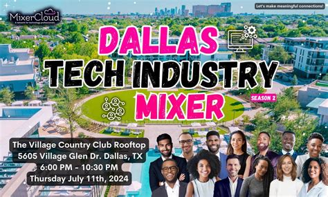 Dallas Tech Industry Mixer by MixerCloud (Summer Begins!), The Village ...