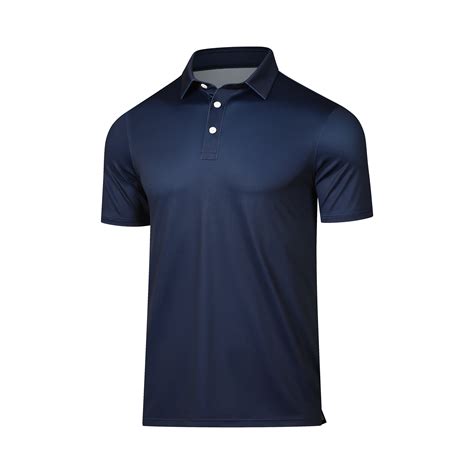 Golf Polos for Men Short Sleeve Moisture Wicking Casual Business Sports ...