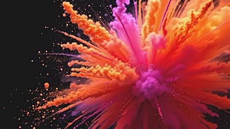 Slowmotion Shot Of Color Powder Exploision 的图像结果