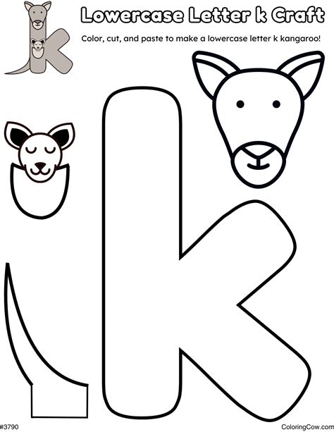 Lowercase Letter K Design