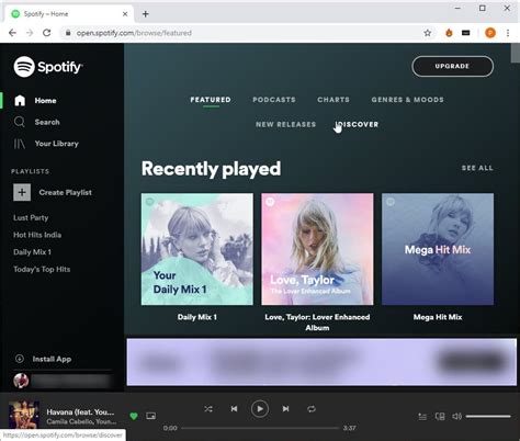 Spotify web player lyrics - pitchpilot