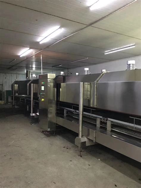 low temperature Liquid Nitrogen Tunnel Freezer for shrimp and other ...