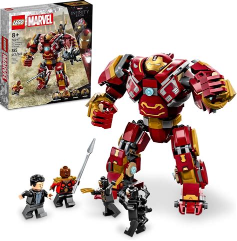 Amazon.co.jp: LEGO Marvel The Hulkbuster: The Battle of Wakanda 76247 ...