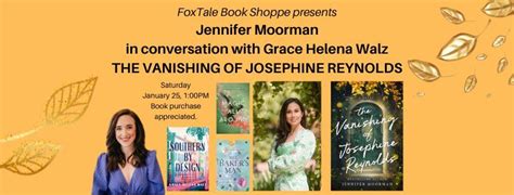 Jennifer Moorman & Grace Helena Walz, The Vanishing of Josephine ...