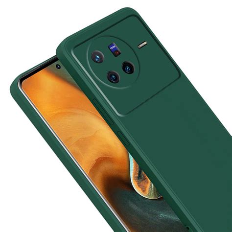 Casotec Back Cover for Vivo X80 5G | Full Camera Protection | Liquid ...