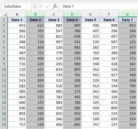 How to Select Column AB in Excel 的图像结果