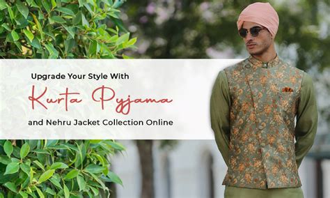 Upgrade Your Style with Kurta Pyjama with Nehru Jacket Collection Onli ...
