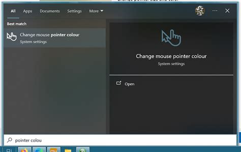 Cursor Color Setting 的图像结果