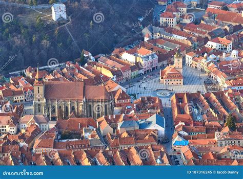 BRASOV, ROMANIA - 26 February 2020:Brasov, Transylvania. Romania Stock ...