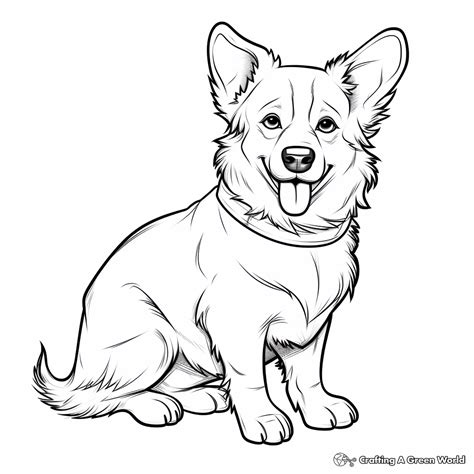 Corgi Coloring Pages Free Dog Coloring Pages (Printable PDFs)