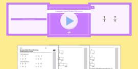 KS2 Reasoning Test Practice Compare and Order Fractions Resource Pack