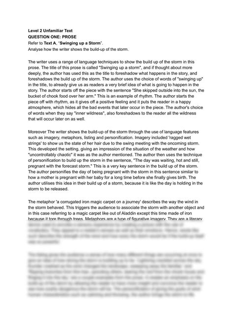 Image result for Level 2 English Written Text