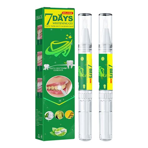 Buy EELHOE 2PCS Teeths Whitenings Pen Brightening Tool Portable for ...
