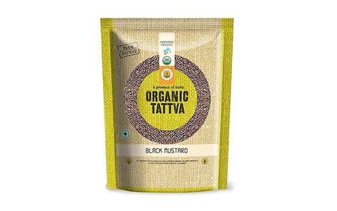 Organic Tattva Black Mustard Pack 100 grams - GoToChef