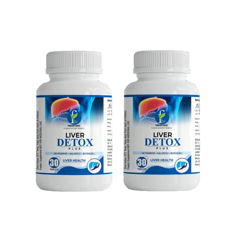 Buy Forever Leaves Liver Detox Tablets, Liver Support Capsules and ...