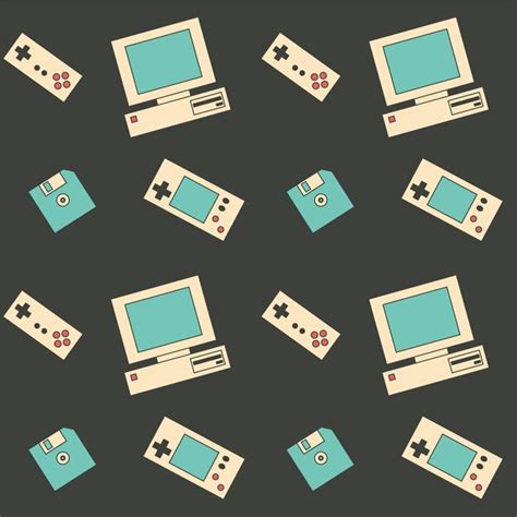 Retro Computer Pattern 的图像结果