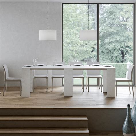 Console extendable to 299 cm with internal extensions