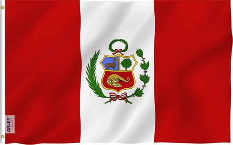 Anley Fly Breeze 3x5 Foot Peru Flag - Vivid Color India | Ubuy