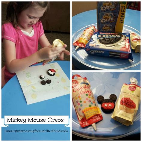 Image result for Mickey Mouse Oreo Tutorial