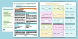 👉 Year 3 Maths Same-Day Intervention Plan: Adding and Subtracting ...