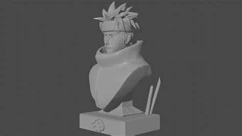 3D file PAIN BUST | NARUTO・3D print object to download・Cults