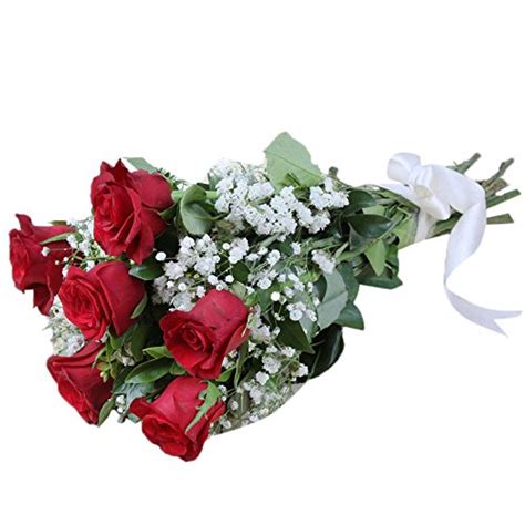 IGP Lovely Red Rose Bunch (Bunch of 6) : Amazon.in: Home & Kitchen