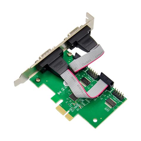 PCIE AX99100 4S DB9 I / O Express Serial Card COM1 Port RS232 Serial C ...