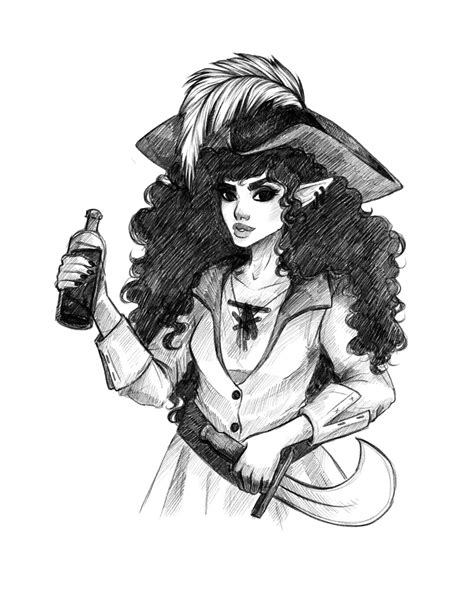 ArtStation - D&D Character Sketch