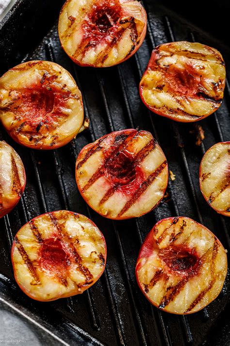 Grilled Peach Oven at Jessica Zelman blog