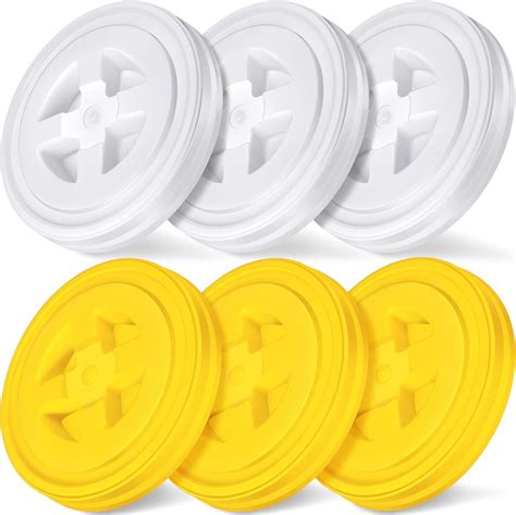 Amazon.com: Hacaroa 3 Pieces 5 Gallon Bucket Lids, 12 Inch Plastic ...