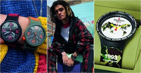 Swatch Has Just Collaborated With Fashion Giant Bape To Come Up With ...