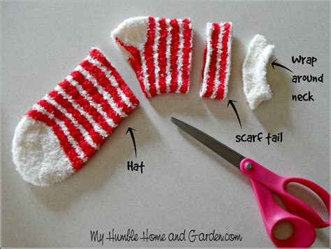 How To Make An Adorable Sock Snowman! - My Humble Home and Garden ...