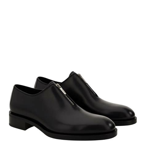 Italian Metallic Zipper Oxford
