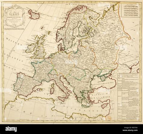 A map of Europe, divided into its Empires and Kingdoms. A Map of Europe, divided into its ...