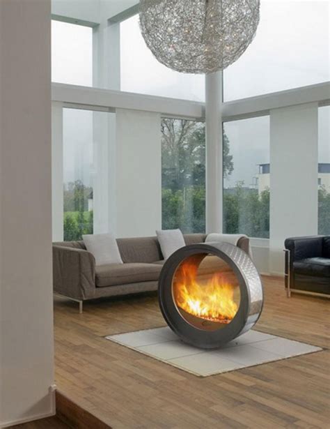 Modern Freestanding Propane Fireplace at Emma Cook blog