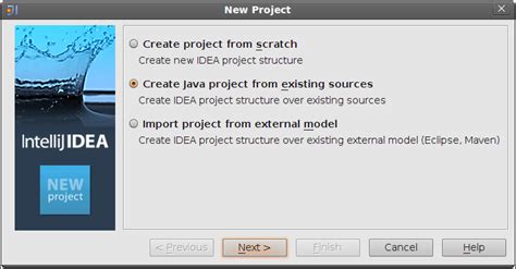 IntelliJ New Project Java 的图像结果