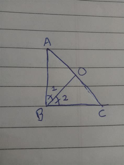 angle bisector theorem of 9 std - Brainly.in