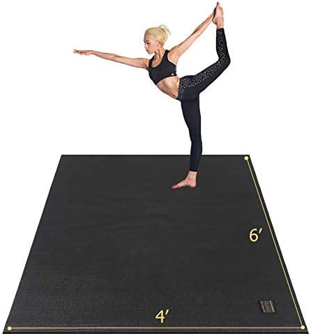 GXMMAT Extra Thick Non Slip Anti-Tear Large 7mm Yoga Mat, 72"x 48 ...