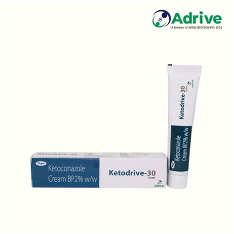 Ketodrive 30 - Ketoconazole Cream BP2% w/w - Adrive Pharma