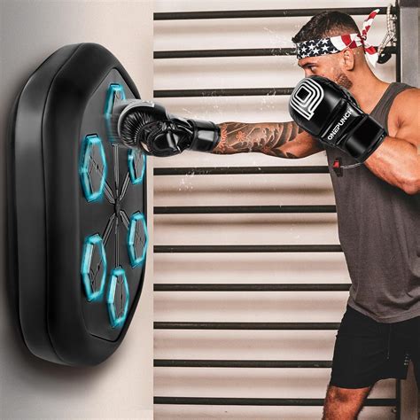 ONEPUNCH Wall-Mounted Smart Boxing Machine with LED, Music & India | Ubuy