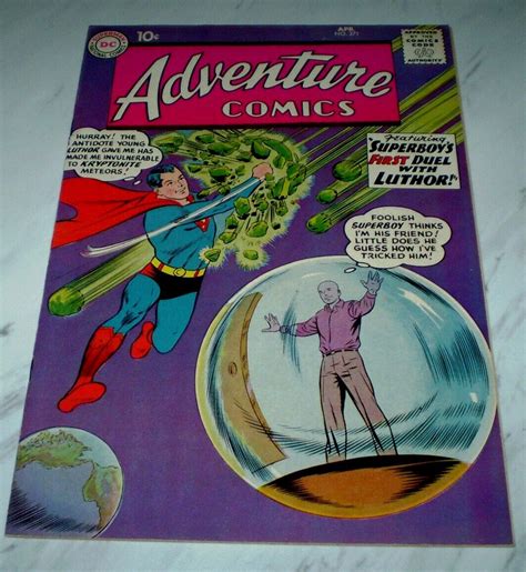 Adventure Comics #271 VF/NM 9.0 OW 1960 DC Silver Age Comic Origin of ...
