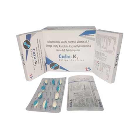 Calx-K2 Softgel Capsules Bio Pharma