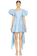 Aje Arista Tulip Sleeve Mini Dress in Powder Blue | REVOLVE
