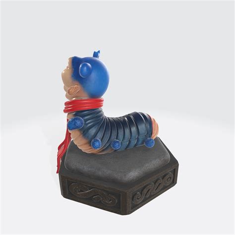 🪱 Ello Worm from Labyrinth - Iconic Movie Character Figurine・ 3D File ...