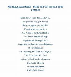 Wording Wedding Invitations From And Groom by Wedding Invitations Groom Both Parents Wording Wording Wedding Invitations From And Groom