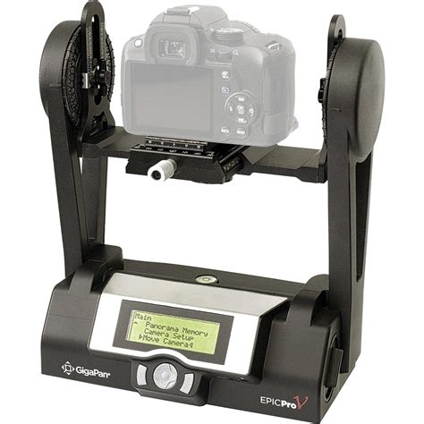 GigaPan Epic Pro V Robotic Camera Mount for DSLR and CSC's with Video ...