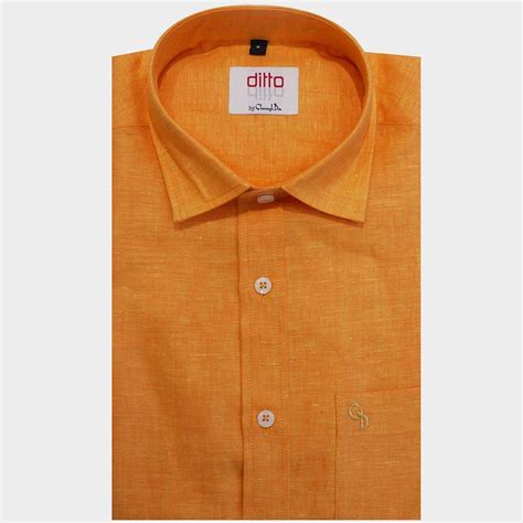 Charaghdin.com - Plain Orange Shirt