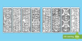 Dolphin Bookmarks to Colour (teacher made) - Twinkl