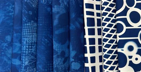Soak Up the Sunshine: How to Make Unique Cyanotype Fabric Prints – The ...